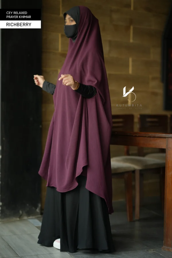 CEY RELAXED PRAYER KHIMAR-RICHBERRY