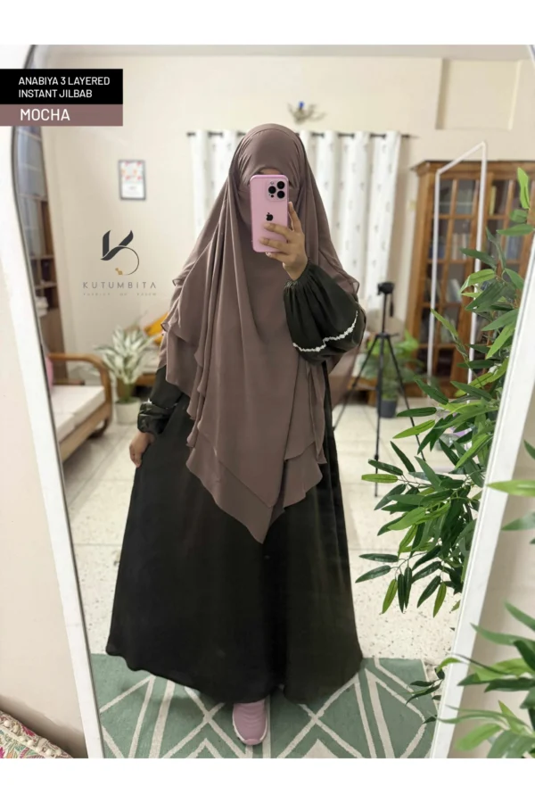 Anabia  jilbab - Mocha