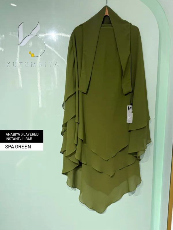 Anabia  jilbab - Spa Green