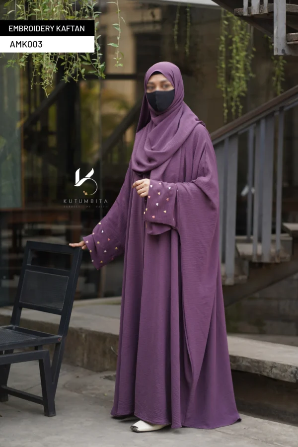 Embroidery Kaftan-AMK003