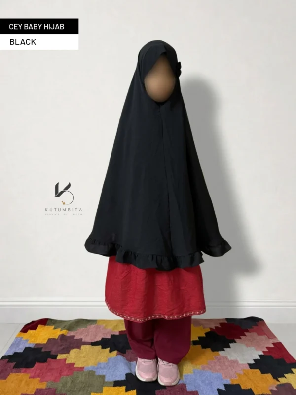 Cey Baby Hijab-Black