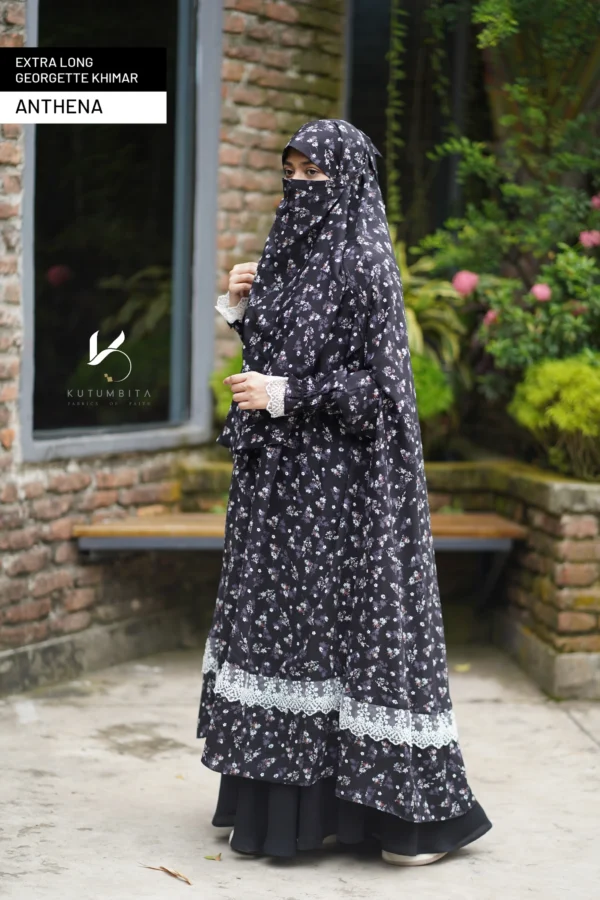 Extra Long All Purpose Georgette Khimar- Anthena