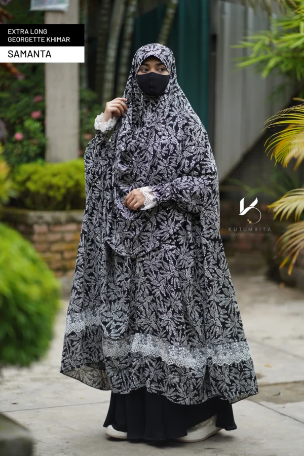Extra Long All Purpose Georgette Khimar- Samanta